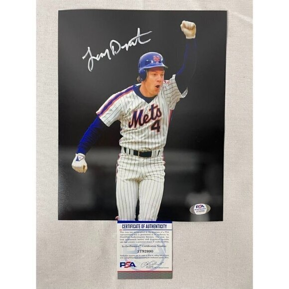 Autograph Other - Lenny Dykstra signed autographed New York Mets 8x10 photo PSA/DNA #3T92990